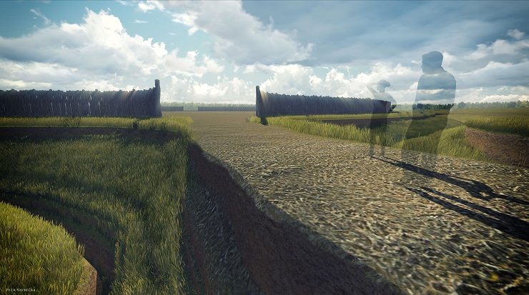 Je stále otevřenou otázkou, zda bylo důležité uzavřít vnitřní prostor rondelů „očím veřejnosti“, nebo zda šlo o cílený záměr stavitelů vymezit prostor pro konkrétní aktivity. Je stále otevřenou otázkou, zda bylo důležité uzavřít vnitřní prostor rondelů „očím veřejnosti“, nebo zda šlo o cílený záměr stavitelů vymezit prostor pro konkrétní aktivity – rituály, hry – nebo rituální hry? Autor Petr Vavrečka.